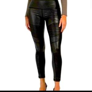 7 for All Mankind Faux Leather Leggings Size XS